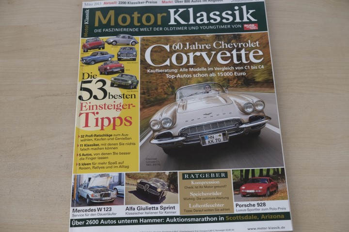 Deckblatt Motor Klassik (03/2013)